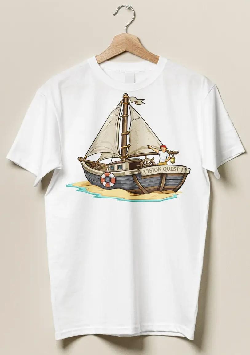 Vision Quest™ Adventure Tee – Premium Cotton Edition - Image 2